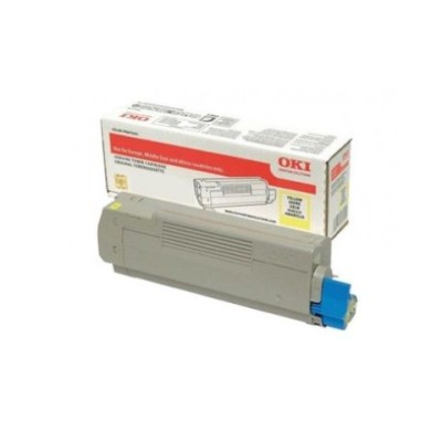 TONER OKI C822 AMARELO ORIGINAL