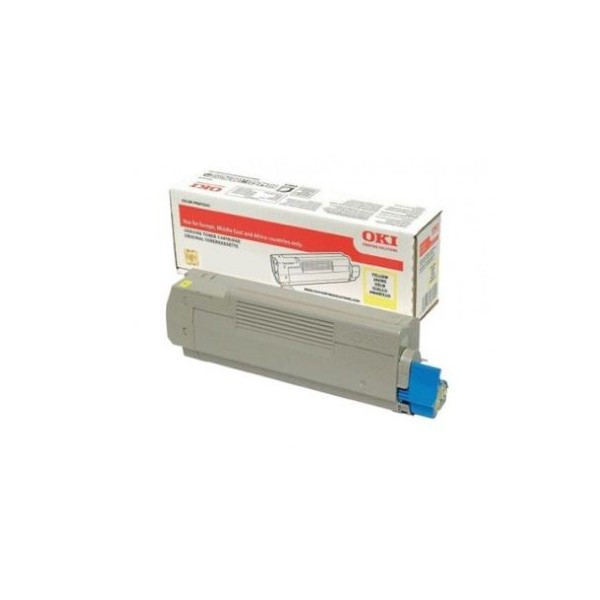 TONER OKI C822 AMARELO ORIGINAL