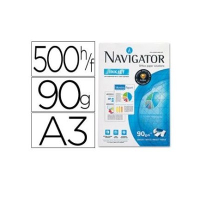 RESMA PAPEL FOTOCOPIA NAVIGATOR A3 90GR.