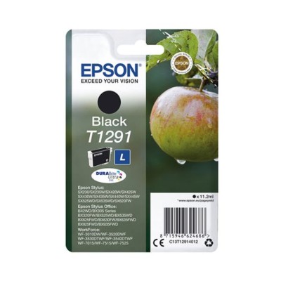 TINTEIRO EPSON T1291 PRETO ORIGINAL