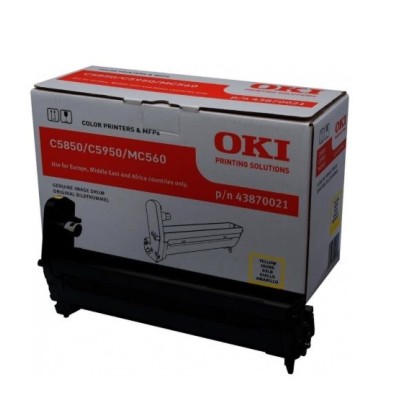 TAMBOR OKI C5850 AMARELO ORIGINAL