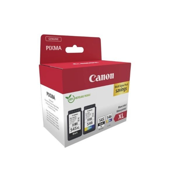 KIT 2x TINTEIROS CANON PG545XL + CL546 ORIGINAL