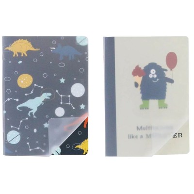 CADERNO A4 CAPA PLASTICA AGRAFADO ANCOR B'BLOG PLAY ME 2024  PAUTADO 48FL 90GR