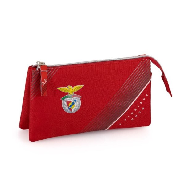 ESTOJO ESCOLAR SPORT LISBOA E BENFICA TRIPLO