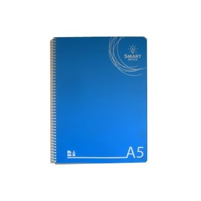 CADERNO ESPIRAL CAPA PP A5 100FLS 70gr. PAUTADO (CAPA POLIPROPILENO)