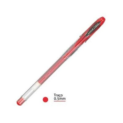 ESFEROGRAFICA UNIBALL SIGNO GEL STICK UM-120 0,5mm VERMELHO