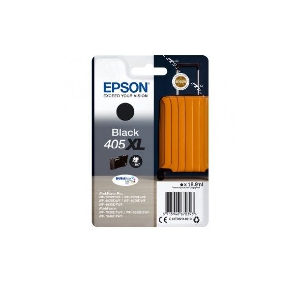 TINTEIRO EPSON 405XL PRETO 1.1K ORIGINAL