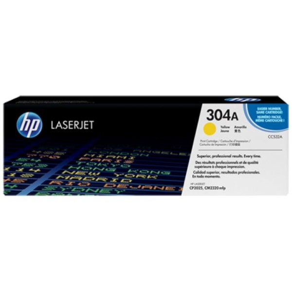 TONER HP CC532A AMARELO 2,8K ORIGINAL