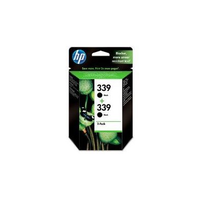 TINTEIRO HP 339 PRETO ORIGINAL PACK DUPLO
