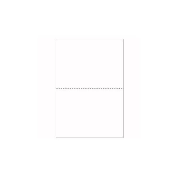 RESMA PAPEL FOTOCOPIA A4 80GR. - PICOTADO A MEIO