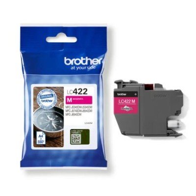 TINTEIRO BROTHER LC422 MAGENTA ORIGINAL