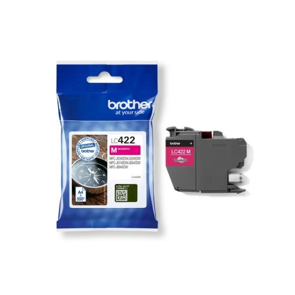 TINTEIRO BROTHER LC422 MAGENTA ORIGINAL