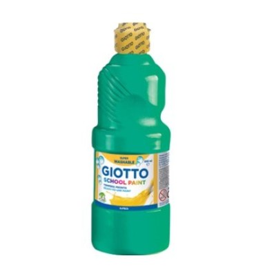 GUACHE LIQUIDO GIOTTO ESCOLAR (LAVAVEL) 500ML VERDE ESCURO