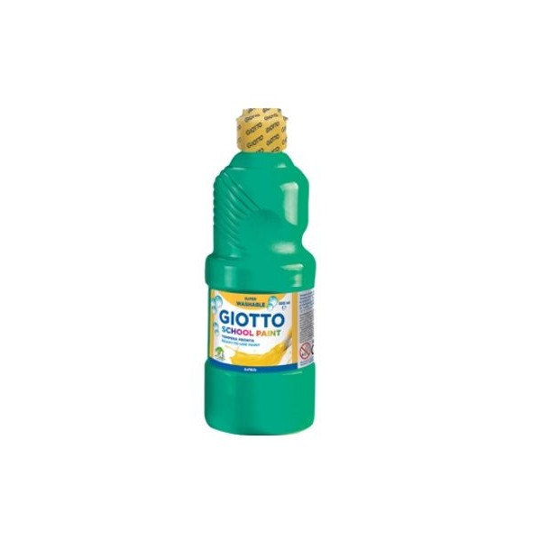 GUACHE LIQUIDO GIOTTO ESCOLAR (LAVAVEL) 500ML VERDE ESCURO