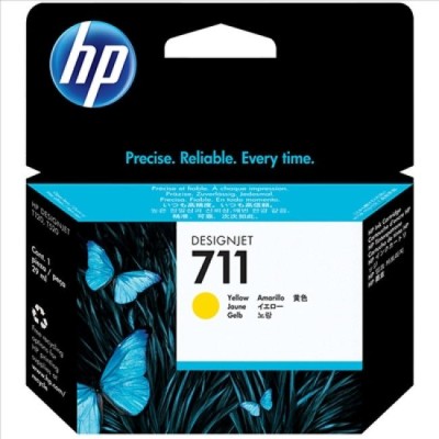 TINTEIRO HP 711 AMARELO (29ML) ORIGINAL