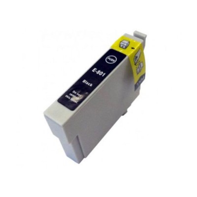 TINTEIRO COMPATIVEL C/ EPSON T0801 PRETO