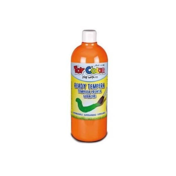 GUACHE LIQUIDO PRONTO TOY COLOR 1LT LARANJA