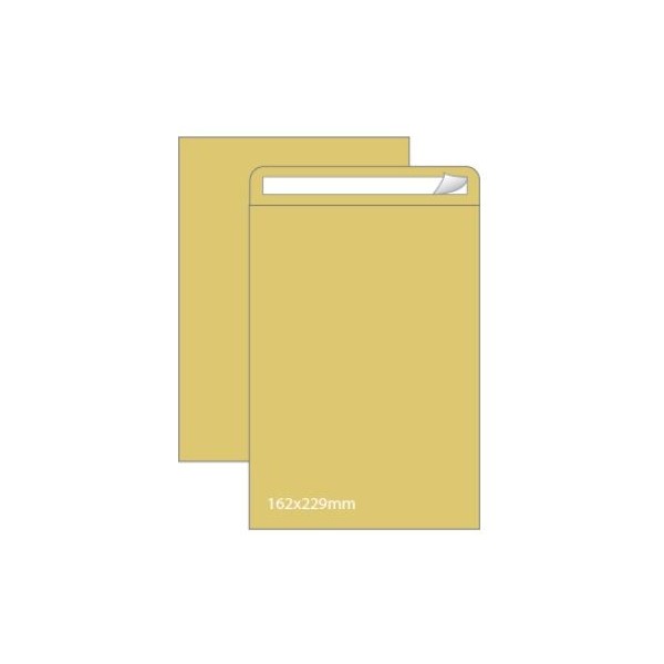 CAIXA 500 ENVELOPES  KRAFT C5 90gr.162x229mm AUTODEX
