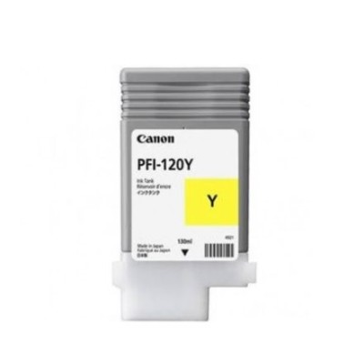 TINTEIRO CANON PFI120 AMARELO ORIGINAL