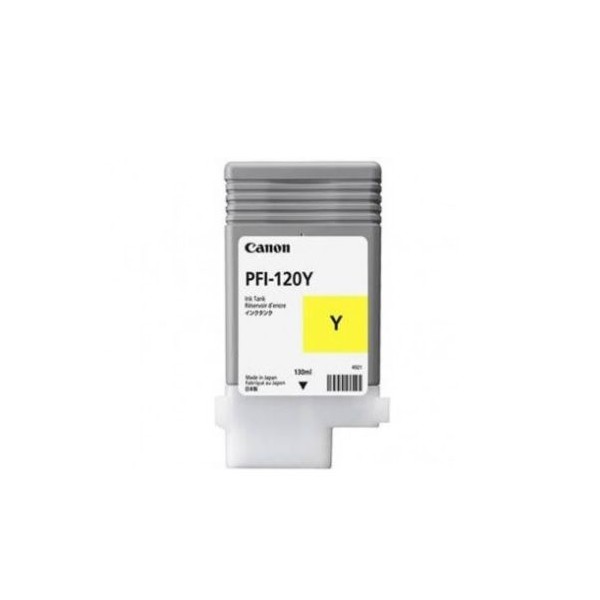 TINTEIRO CANON PFI120 AMARELO ORIGINAL
