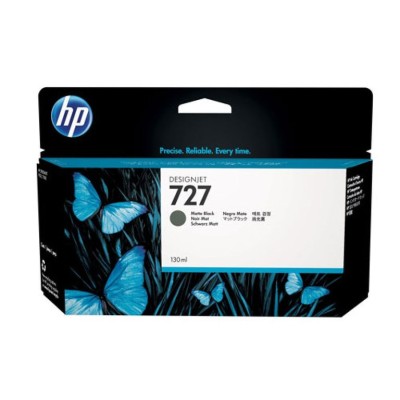 TINTEIRO HP Nº727 130ML PRETO MATE ORIGINAL