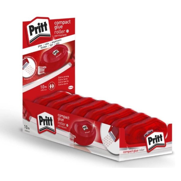 COLA PERMANENTE EM CORRECTOR FITA PRITT 8,4MM x 10MT