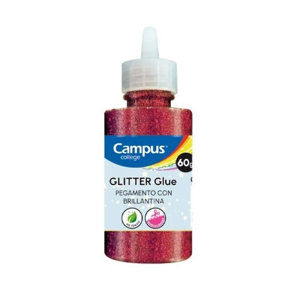 CAIXA C/ 6 COLAS PURPURINA 60gr. VERMELHO METALICO