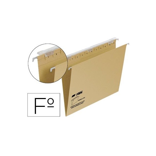 BOLSA P/ ARQUIVO SUSPENSO FADE TIKI FOLIO PROLONGADO VISOR SUPERIOR 290MM