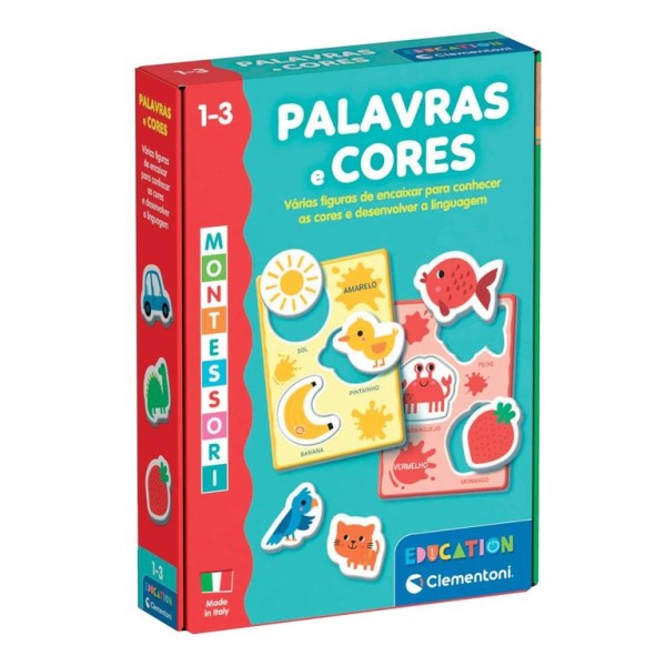 MONTESSORI - PALAVRAS E CORES CLEMENTONI EDUCATION