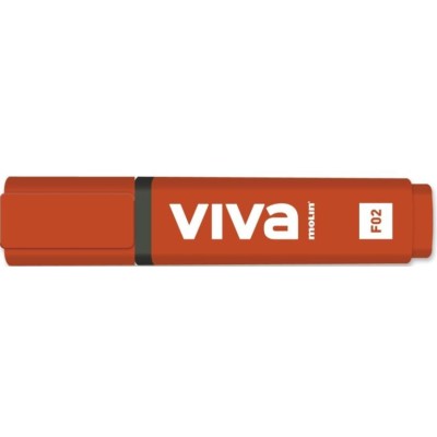 MARCADOR FLUORESCENTE MOLIN VIVA 1-5mm VERMELHO