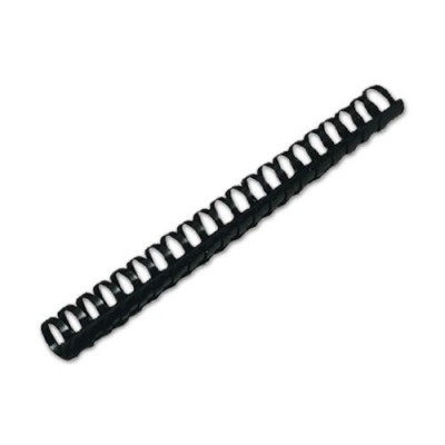ARGOLAS PVC ENCADERNAR GBC 38MM 375FLS PRETO 50unid.