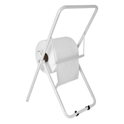 SUPORTE EM TRIPE PORTA ROLO PAPEL INDUSTRIAL