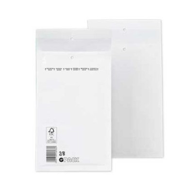 ENVELOPE ALMOFADADO Nº12 BRANCO 120x215mm