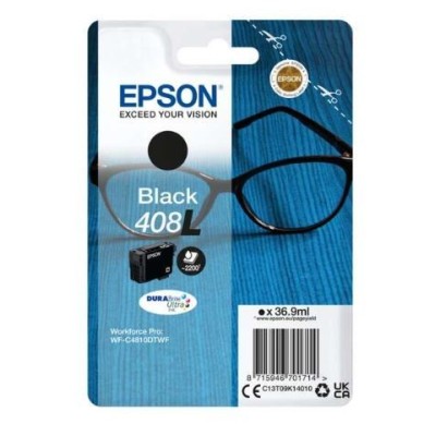 TINTEIRO EPSON 408L XL PRETO ORIGINAL 2.2K