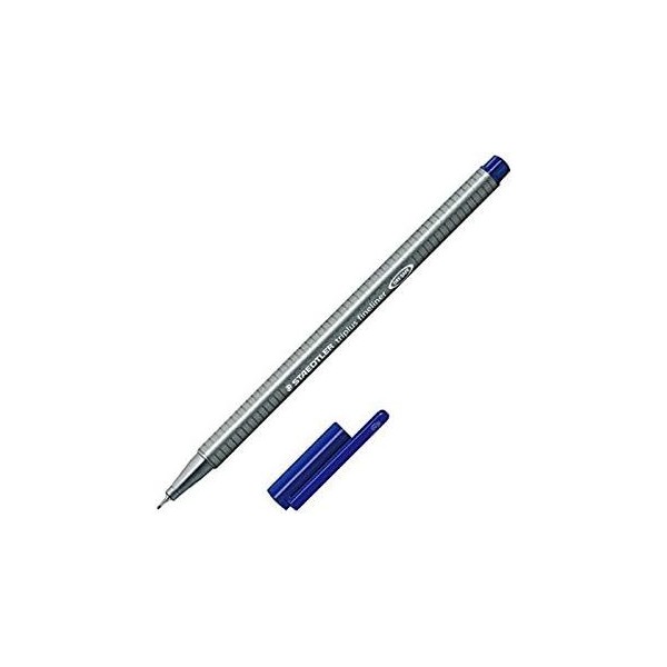 MARCADOR FINO STAEDTLER TRIPLUS 334 0.3MM  AZUL