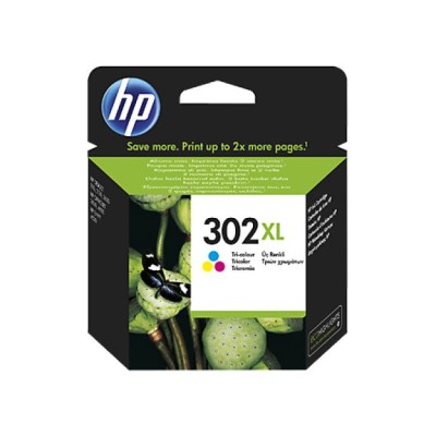 TINTEIRO HP 302XL TRICOLOR ORIGINAL