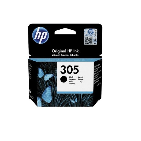 TINTEIRO HP 305 PRETO ORIGINAL