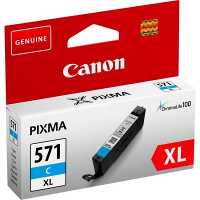 TINTEIRO CANON CLI-571XL CYAN ORIGINAL