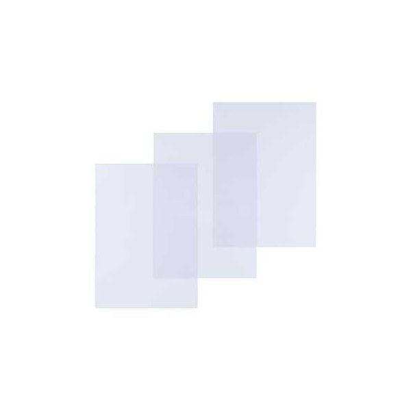ACETATO ENCADERNAÇAO PVC 300MIC A4 TRANSPARENTE AZUL