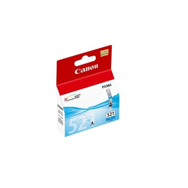 TINTEIRO CANON CLI521 CYAN ORIGINAL