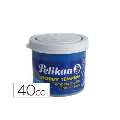 GUACHE LIQUIDO PELIKAN ESCOLAR (LAVAVEL) 40ML AZUL CYAN