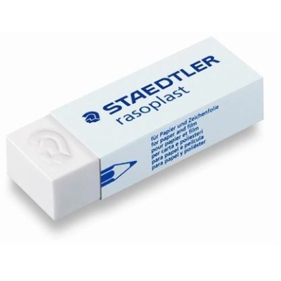 BORRACHA BRANCA GRANDE STAEDTLER RASOPLAST B20