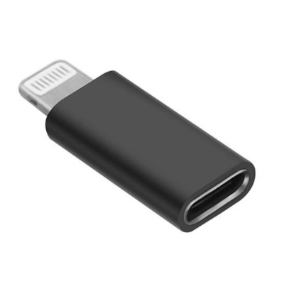 ADAPTADOR MAXLIFE USB-C (M) 3.1 a LIGHTNING (M)