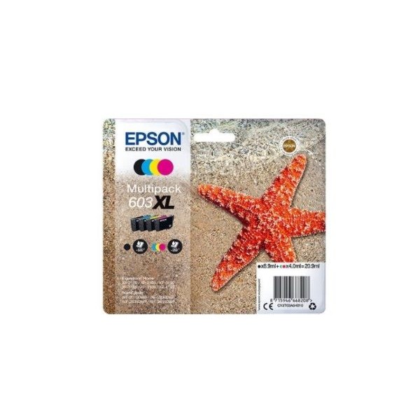 KIT 4 x TINTEIROS EPSON 603XL (BK/C/M/Y) ORIGINAL