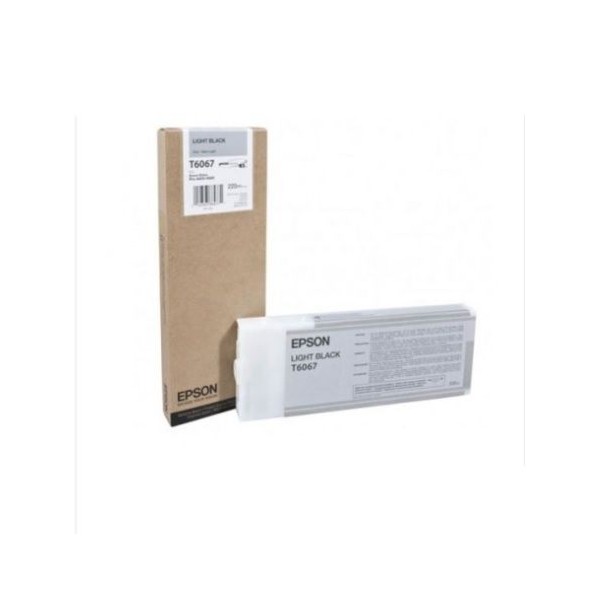 TINTEIRO EPSON T6067 CINZENTO - 220ML ORIGINAL