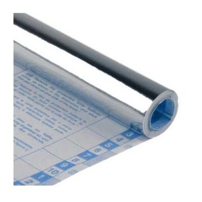 ROLO PAPEL AUTOCOLANTE 0,50x3MT 100My PRATA
