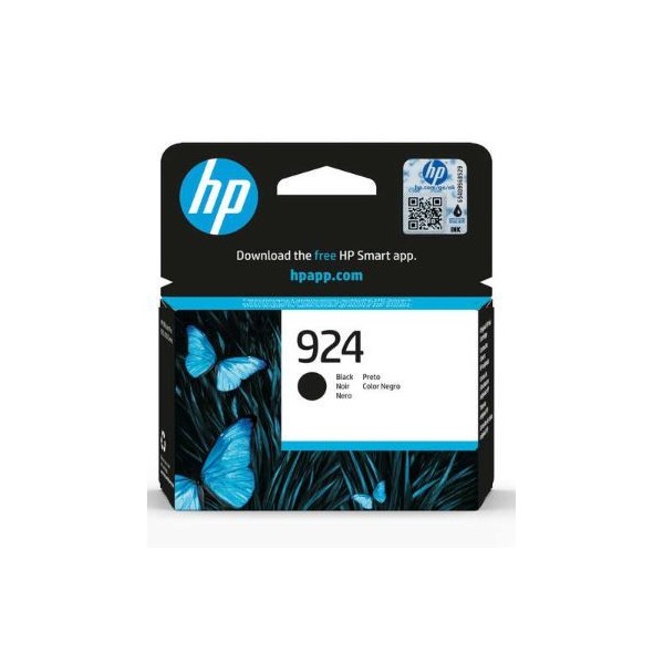 TINTEIRO HP 924 PRETO ORIGINAL