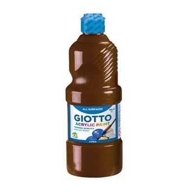 GUACHE LIQUIDO GIOTTO ACRILICO 500ML CASTANHO