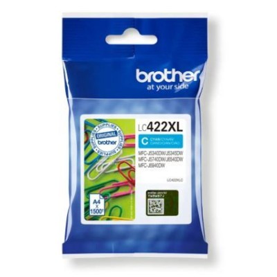 TINTEIRO BROTHER LC422XL CYAN ORIGINAL