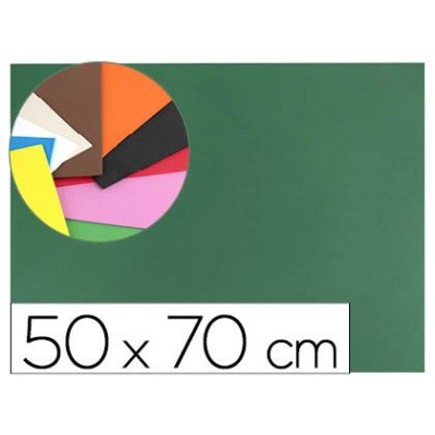 PLACA GOMA EVA 50x70CM VERDE ESCURO